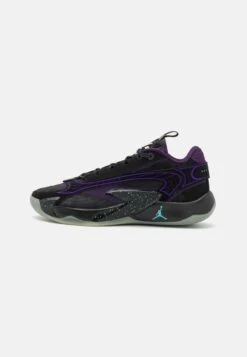 Jordan Luka 2- Basketball Shoes - Black/Glow/Regency Purple/Aurora Green/Pink Blast