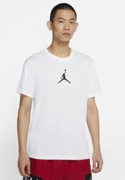 Jordan Jumpman Crew - Print T-Shirt - Weissschwarz