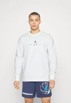 Jordan Crew - Long Sleeved Top - White/Black