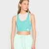 Jordan Crop - Top - Sanddrift/Washed Teal -Jiaxin Sport Shop 494fe06aee4641488b27e784d6d628ee