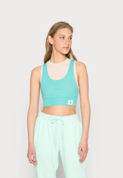 Jordan Crop - Top - Sanddrift/Washed Teal -Jiaxin Sport Shop 494fe06aee4641488b27e784d6d628ee scaled