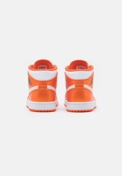 Air Jordan 1 Mid Se - High-Top Trainers - Electro Orange/Black/White -Jiaxin Sport Shop 49bee3836bf6426d8177e672866e60c2