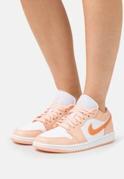 Air Jordan 1- Trainers - Sunset Haze/Bright Citrus/White