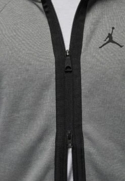 Jordan Air - Zip-Up Sweatshirt - Dark Grey Heather Black -Jiaxin Sport Shop 4fc660b67194441fb418156fcb1df9d9