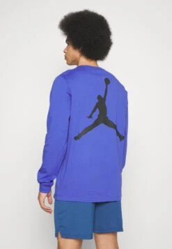 Jordan Crew - Long Sleeved Top - Lapis/Black -Jiaxin Sport Shop 541696c8142543309e5ca02848a25a93