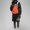Jordan Hooded - Windbreaker - Black/Rush Orange/Phantom/(Phantom)