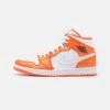 Air Jordan 1 Mid Se - High-Top Trainers - Electro Orange/Black/White