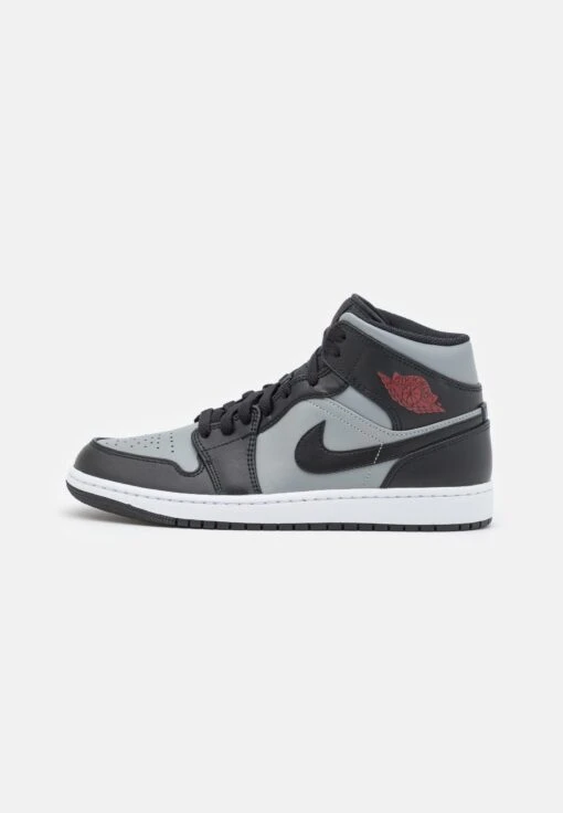 Air Jordan 1 Mid - High-Top Trainers - Black/Gym Red/Particle Grey/White -Jiaxin Sport Shop 57602a522fa34de0a54583b53bf6a1cb scaled
