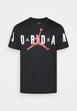 Jordan Air Stretch Crew - Print T-Shirt - Black/White -Jiaxin Sport Shop 58a97c7d41444b7ea60106397c0d4ff0