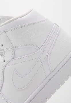 Air Jordan 1 Mid - High-Top Trainers - White -Jiaxin Sport Shop 5a4014c17a32462c9c1f26c4a1291e11