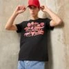 Jordan Brand Crew - Print T-Shirt - Black/Gym Red -Jiaxin Sport Shop 5d953ff5387646d0a2a873c3fa158396