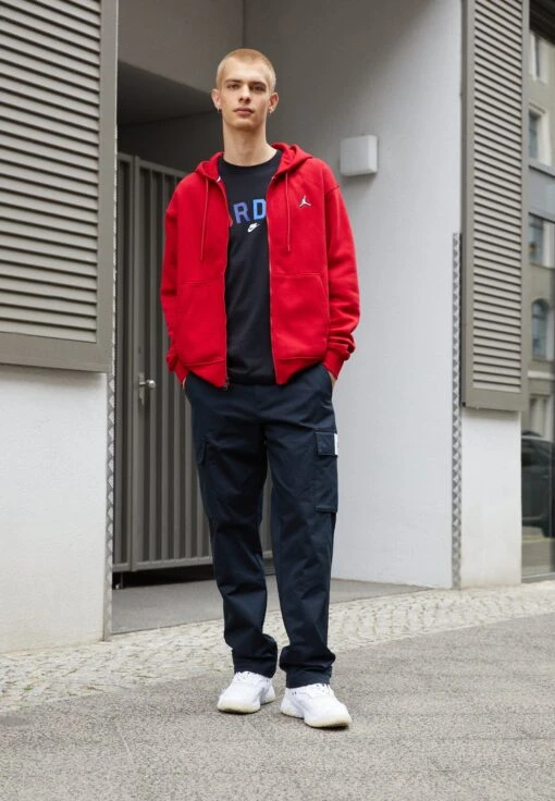 Jordan Hoodie - Zip-Up Sweatshirt - Gym Red/White -Jiaxin Sport Shop 5edc3a9b4e4c418ead1414a56b2adfd8 scaled