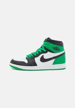 Air Jordan 1 Retro Unisex - High-Top Trainers - Black/Lucky Green/White