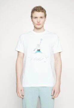 Jordan Brand Graphic Crew - Print T-Shirt - White -Jiaxin Sport Shop 60290c1268e849c5ac91b3b68623f49d