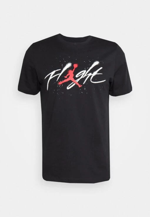 Jordan Brand Crew - Print T-Shirt - Black/White/Gym Red -Jiaxin Sport Shop 61e04624bda244ccae61da8cb443ce21 scaled