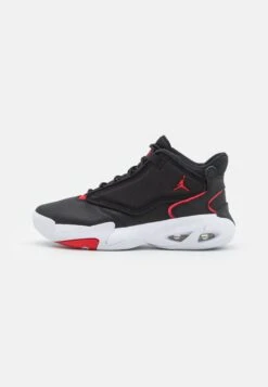 Jordan Max Aura 4 - High-Top Trainers - Black/University Red/White