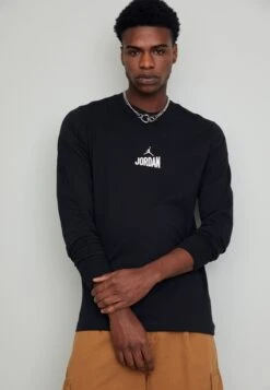 Jordan Crew - Long Sleeved Top - Black/Phantom