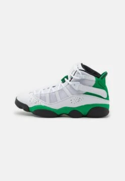 Jordan 6 Rings - High-Top Trainers - White/Lucky Green/Black