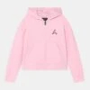 Jordan Essentials Boxy Hoodie - Zip-Up Sweatshirt - Pink Foam