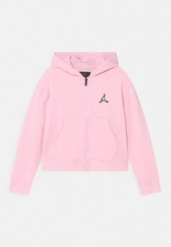 Jordan Essentials Boxy Hoodie - Zip-Up Sweatshirt - Pink Foam