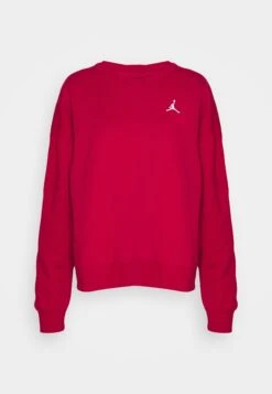 Jordan Crew - Sweatshirt - Gym Red -Jiaxin Sport Shop 6a49f2e8c3524f7f9a75feb927c4981a