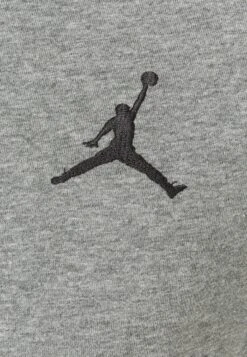 Jordan Jumpman Crew - Basic T-Shirt - Carbon Heather/Black -Jiaxin Sport Shop 70e4d6507b9946b0b46aa8242fd95513