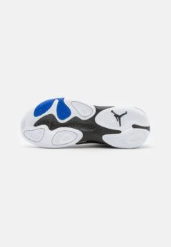Jordan Max Aura 4 - High-Top Trainers - White/Black/Hyper Royal -Jiaxin Sport Shop 7185a537d3af40168598659cebc89ead