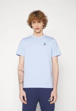 Jordan Brand Crew - Print T-Shirt - Royal Tint/Baltic Blue/Black) -Jiaxin Sport Shop 7521aac55b8f457e88b21b10f595a20f