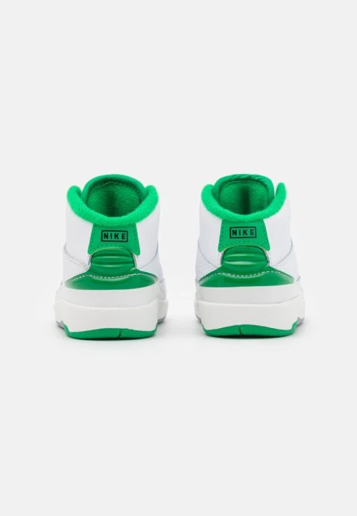Jordan 2 Retro Unisex - Basketball Shoes - White/Lucky Green/Sail/Light Steel Grey -Jiaxin Sport Shop 7555851bb3784fada8eed4c5c71fcf3e scaled