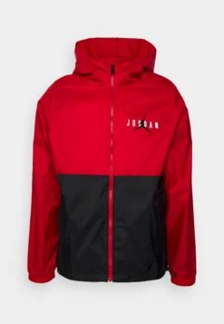 Jordan Jacket - Windbreaker - Gym Red/Black -Jiaxin Sport Shop 756b4dd5aed94067ab4898d651239d33