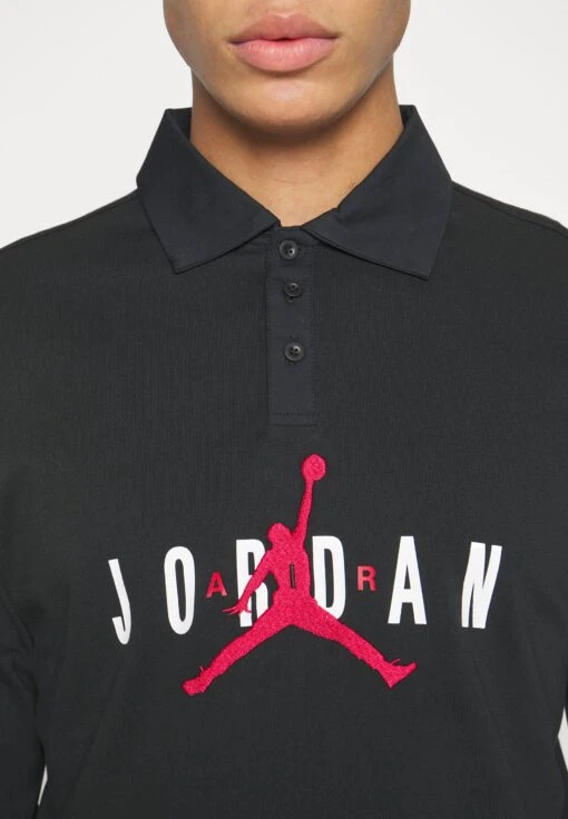Jordan Rugby - Polo Shirt - Black/Black/Black/(Gym Red) -Jiaxin Sport Shop 759b542f313347be9adb53a1abf57dfa scaled