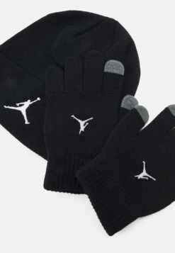 Jordan Essentials Beanie Set Unisex - Gloves - Black -Jiaxin Sport Shop 763e0d9b15db4f20a41caa52c8117185