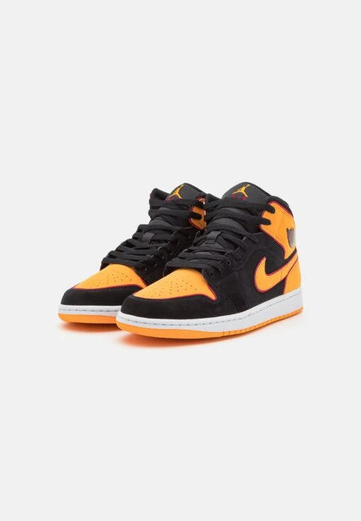 Air Jordan 1 Mid Se V2 - High-Top Trainers - Black/Orange/Red/White -Jiaxin Sport Shop 76841a0f1e9e4b53bb638c5e8dca486e scaled