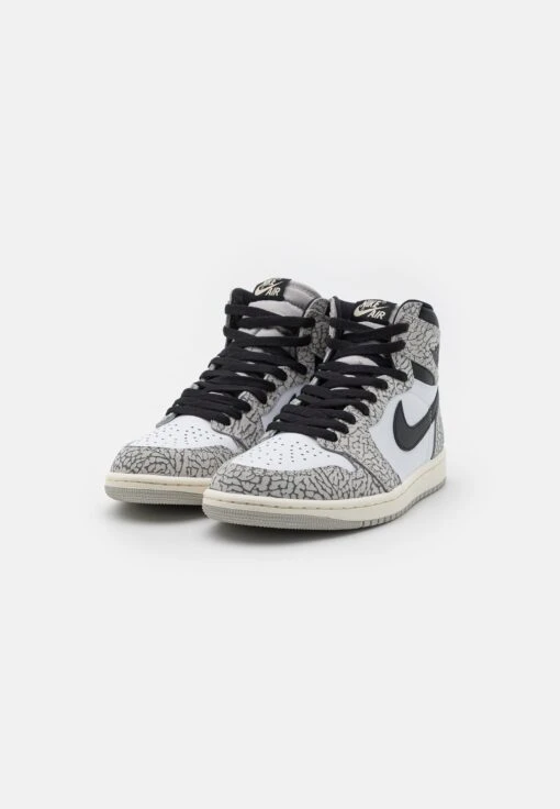 Air Jordan 1 Retro Unisex - High-Top Trainers - Tech Grey/Muslin/Black/White -Jiaxin Sport Shop 775f7d96388447e4b4b172cb90589fb0 scaled