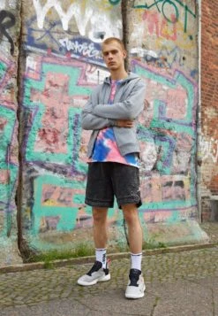 Jordan Hoodie - Zip-Up Sweatshirt - Carbon Heather