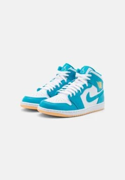 Air Jordan 1 - High-Top Trainers - Aquatone/Celestial Gold/White -Jiaxin Sport Shop 784e6cffb523441ca6331dfbbd3ff515