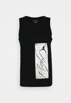 Jordan Ess Tank - Top - Black/White -Jiaxin Sport Shop 7a4606df432f481cb1e1709a51dc8356