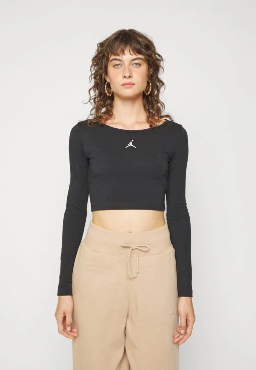 Jordan Core - Long Sleeved Top - Black/White -Jiaxin Sport Shop 7b5e2f4443ed43b4bc90660acb92987c scaled