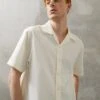 Jordan Ess - Shirt - Pale Ivory/Black)