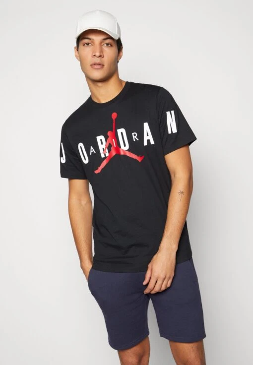 Jordan Air Stretch Crew - Print T-Shirt - Black/White -Jiaxin Sport Shop 7ef16675c1bd4bbeab970939e409f40a scaled