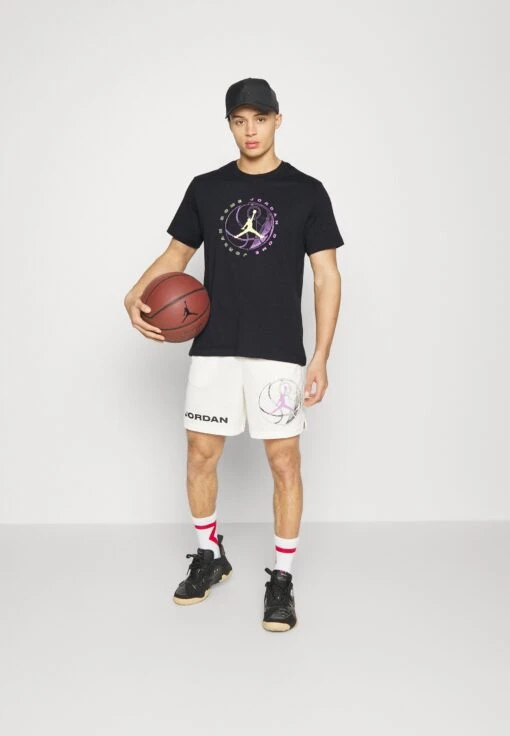 Jordan Crew - Print T-Shirt - Black/Rush Fuchsia -Jiaxin Sport Shop 803b4a0ee329490ea770362c7c18ebeb scaled