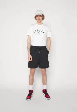 Jordan Crew - Print T-Shirt - Sail/Black -Jiaxin Sport Shop 815d7b8be1cf46c68fc2010b650da156