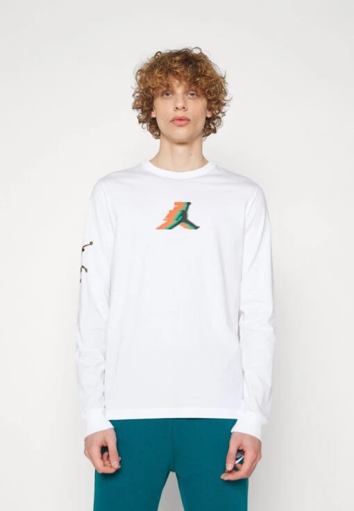 Jordan Brand Crew - Long Sleeved Top - White/Black -Jiaxin Sport Shop 8247785945e845f68995a860c198eb87 scaled
