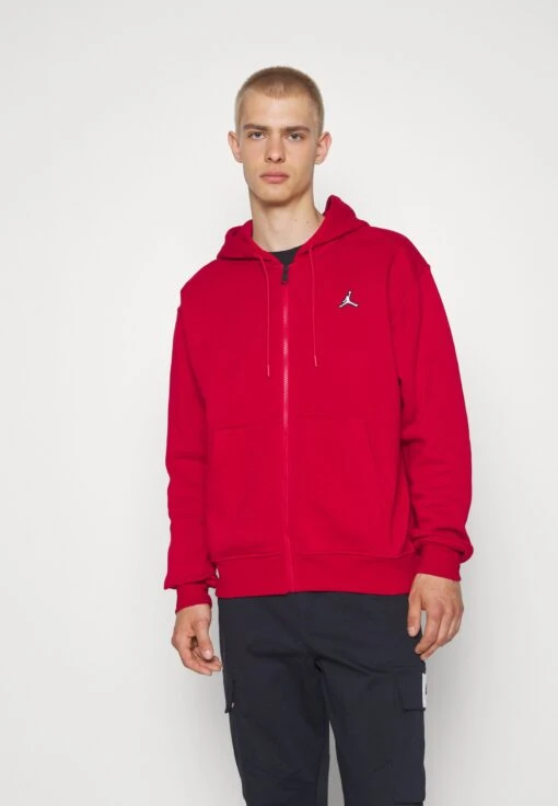 Jordan Hoodie - Zip-Up Sweatshirt - Gym Red/White -Jiaxin Sport Shop 837e37add11a493e8e8f4a80c7e475c9 scaled