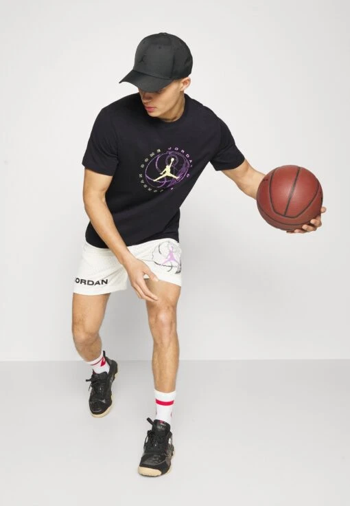 Jordan Crew - Print T-Shirt - Black/Rush Fuchsia -Jiaxin Sport Shop 862d460ee80340eb847e11ede87e7a1b scaled