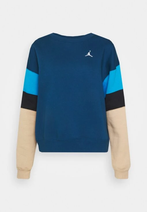 Jordan Crew - Sweatshirt - Sky Blue/Desert/White -Jiaxin Sport Shop 897ea9b6872b4b358a7cd65ff8788af4 scaled