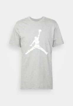 Jordan Crew - Print T-Shirt - Carbon Heather -Jiaxin Sport Shop 8a447130e3ca4b8faaab9cdbbca3ff16