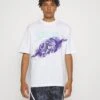 Jordan Crew - Print T-Shirt - White/Tropical Twist
