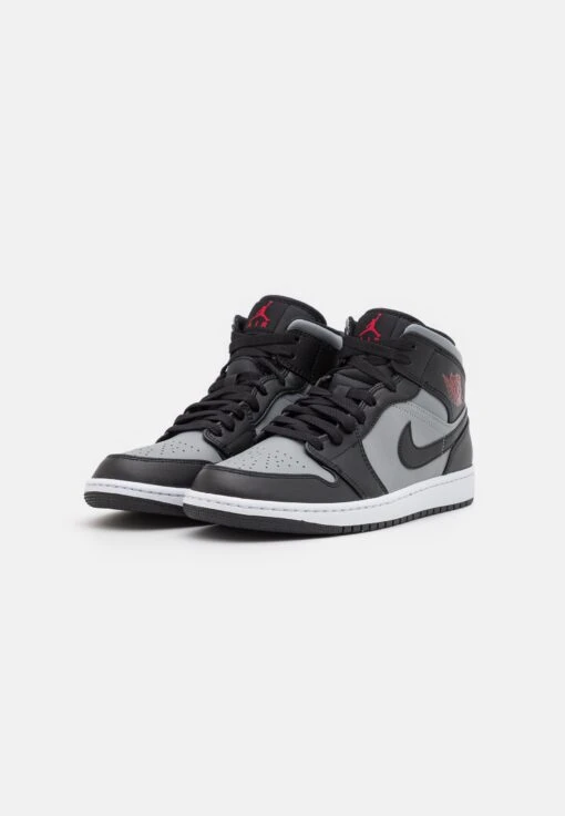 Air Jordan 1 Mid - High-Top Trainers - Black/Gym Red/Particle Grey/White -Jiaxin Sport Shop 8e5f7d7d65664feeb66ceb70d8caadc1 scaled