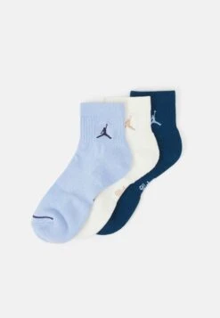 Jordan Everyday Ankle 3 Pack - Sports Socks - Royal Tint/Sky Blue/Sail